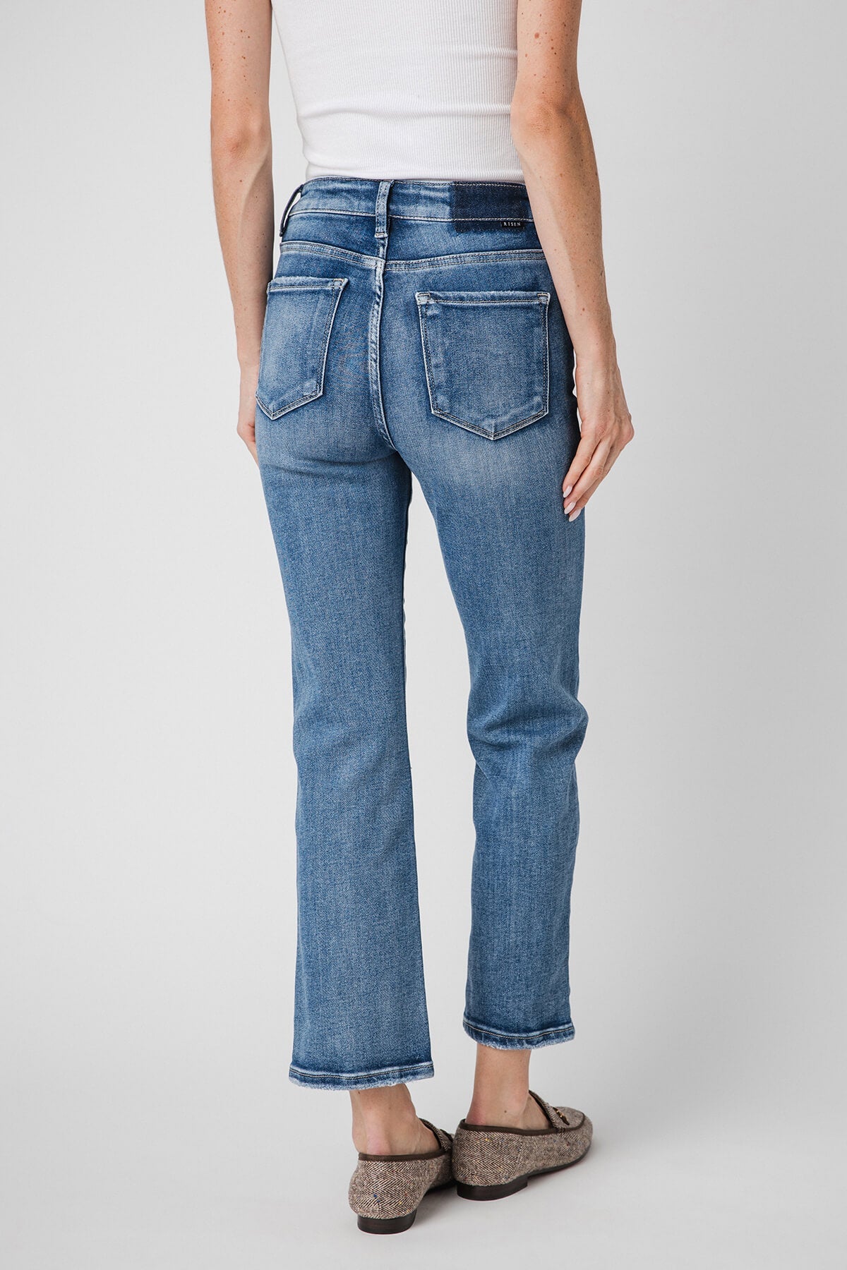 Risen OG Straight Leg Non Distressed Jeans